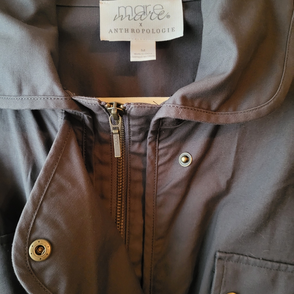 MARE MARE × Anthropologie Dolman Sleeve Belted Utility Jacket M - Picture 4 of 14